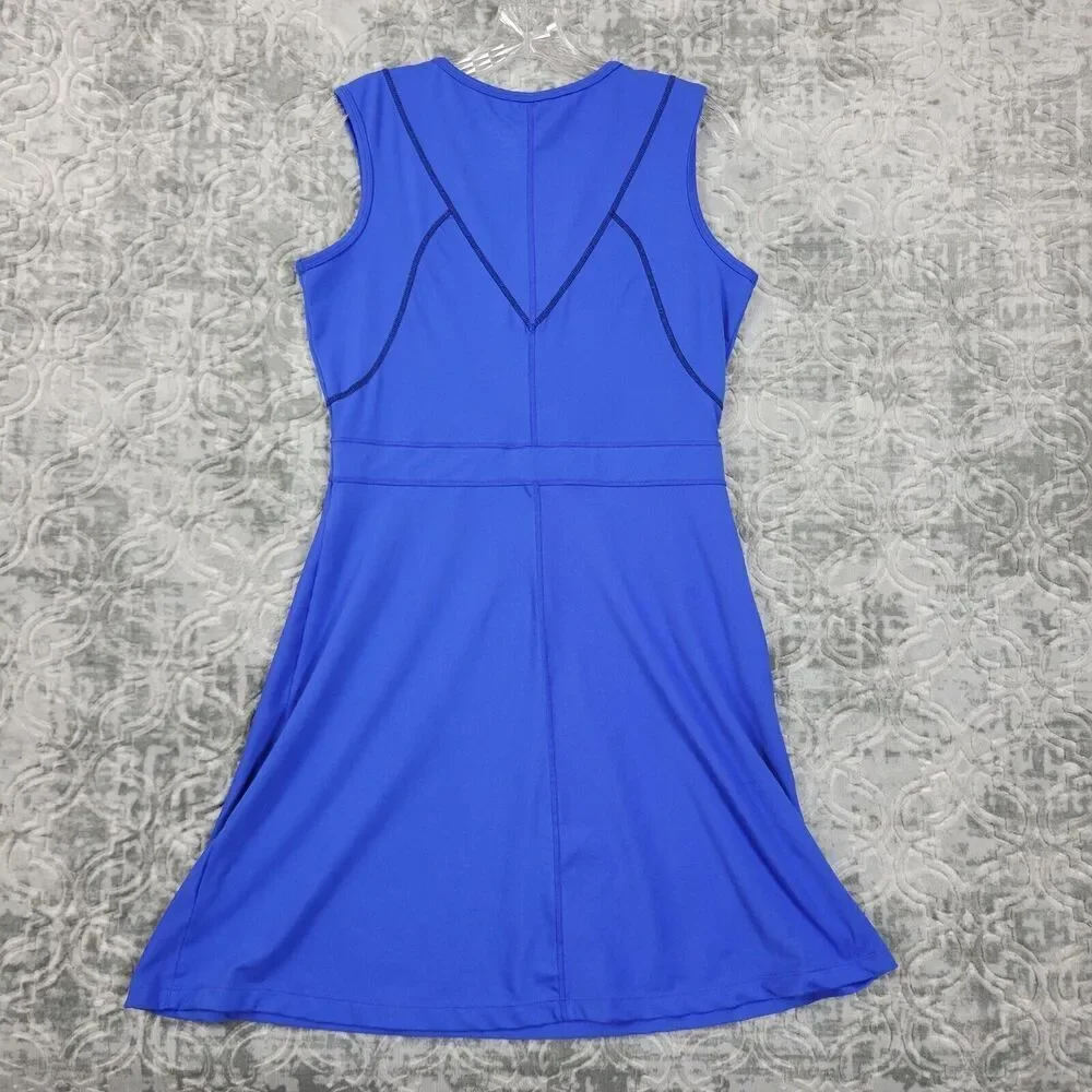 Title Nine Activewear Dress Womens Medium Blue Golf Tennis Athlesiure Short
